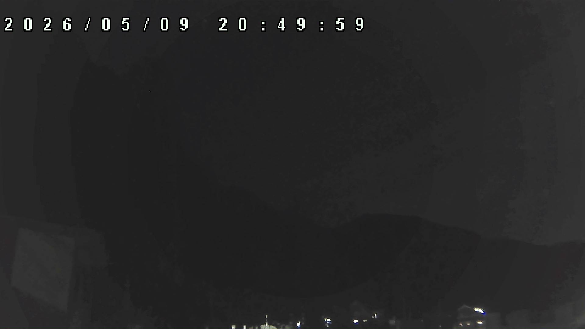 2026年5月9日 20:50ごろの金剛山登山口周辺の空