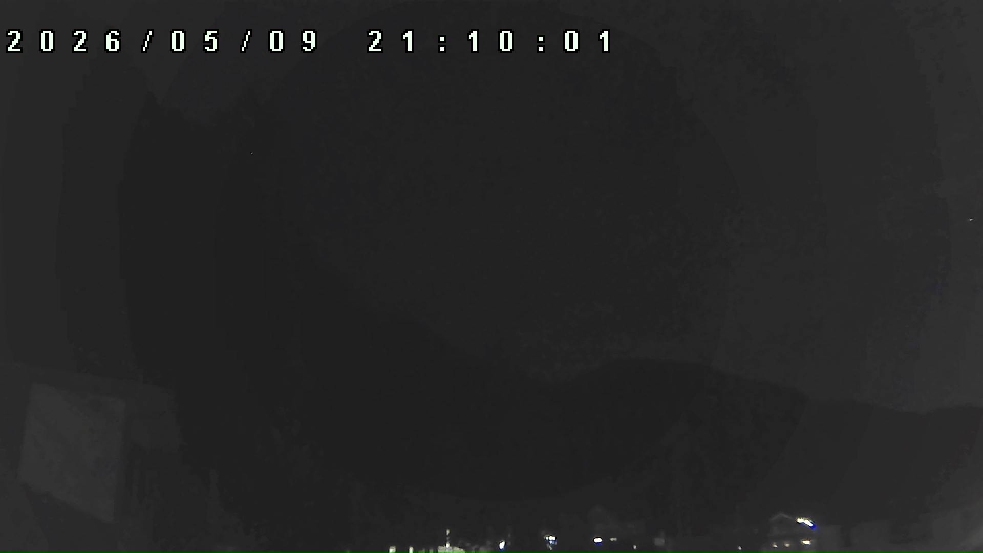 2026年5月9日 21:10ごろの金剛山登山口周辺の空