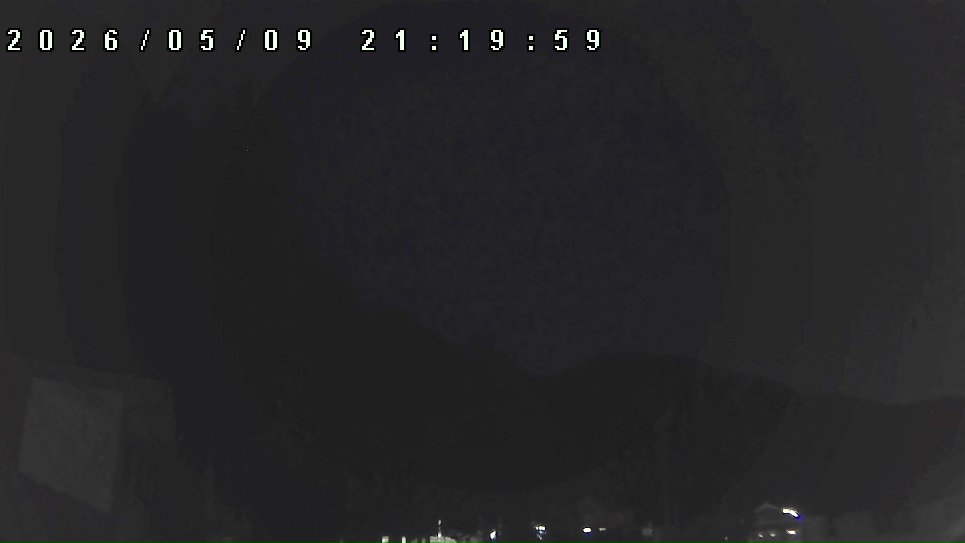 2026年5月9日 21:20ごろの金剛山登山口周辺の空