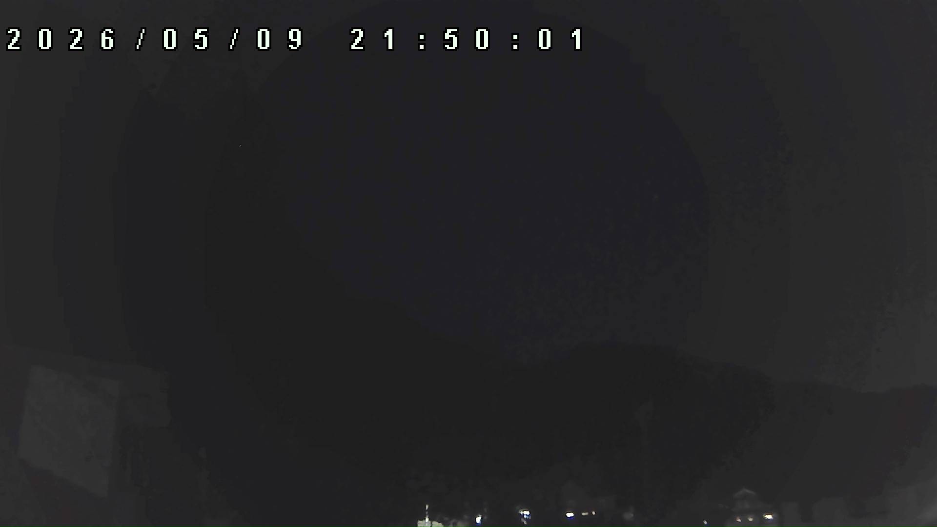 2026年5月9日 21:50ごろの金剛山登山口周辺の空