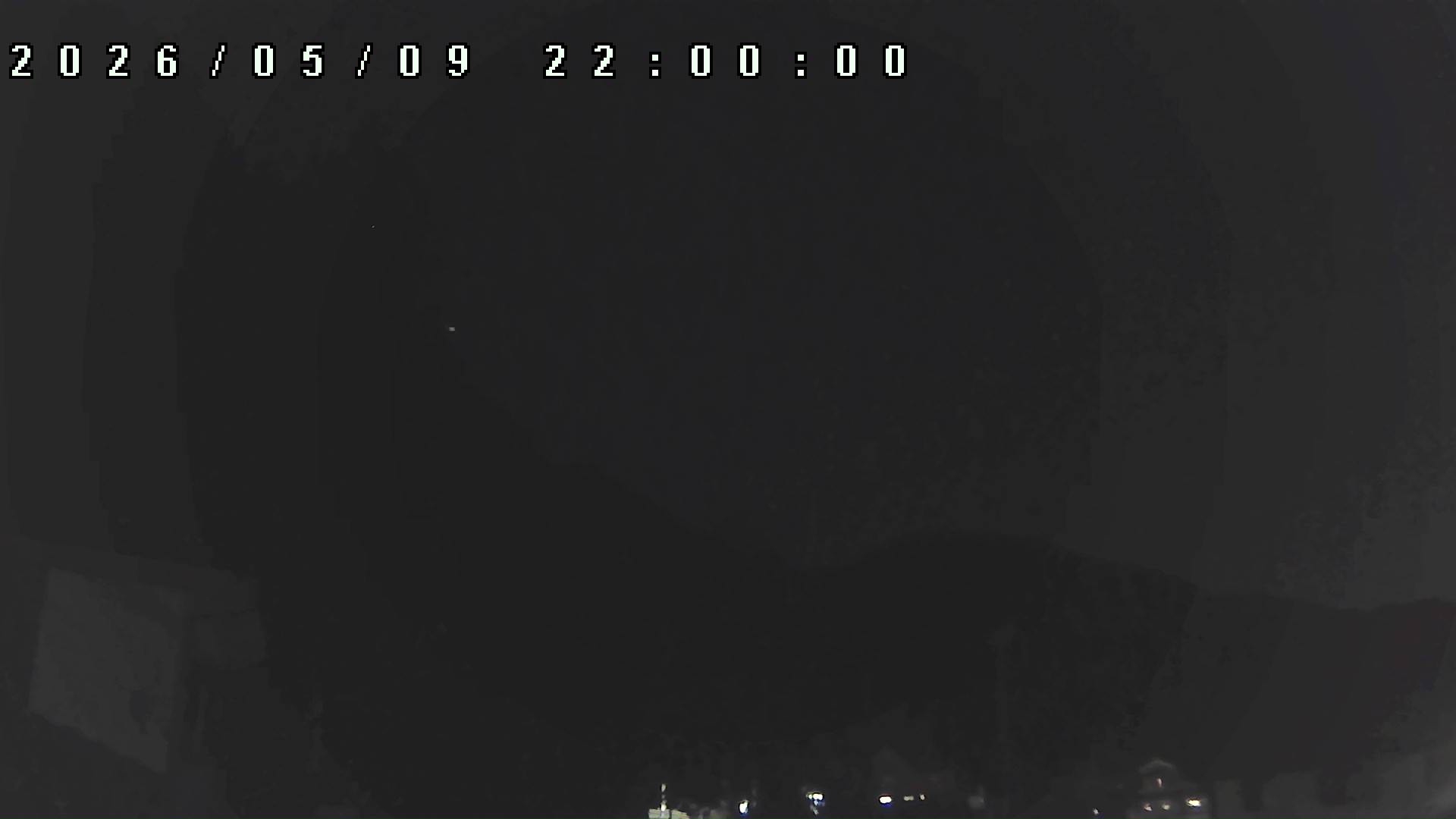 2026年5月9日 22:00ごろの金剛山登山口周辺の空