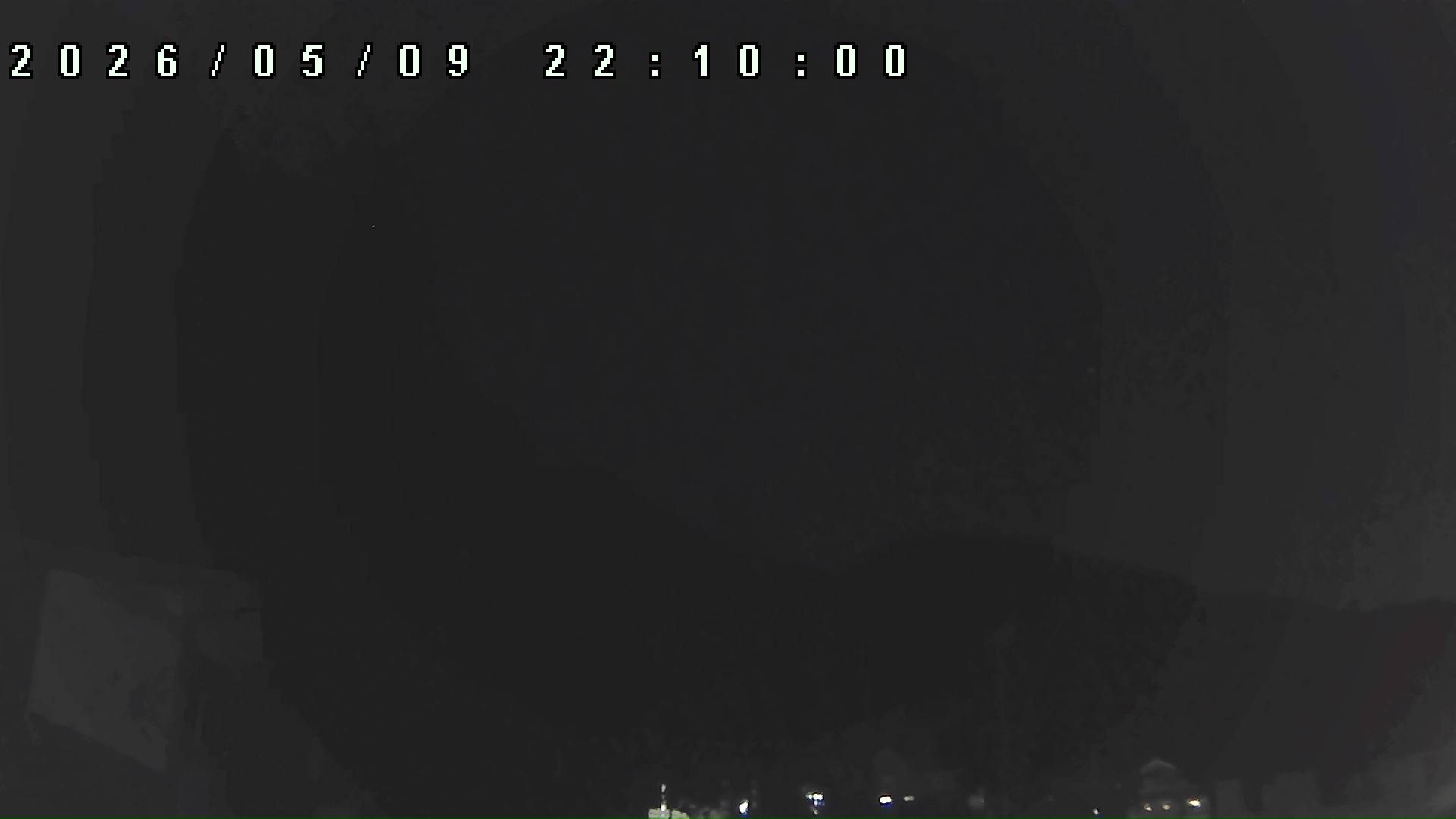 2026年5月9日 22:10ごろの金剛山登山口周辺の空