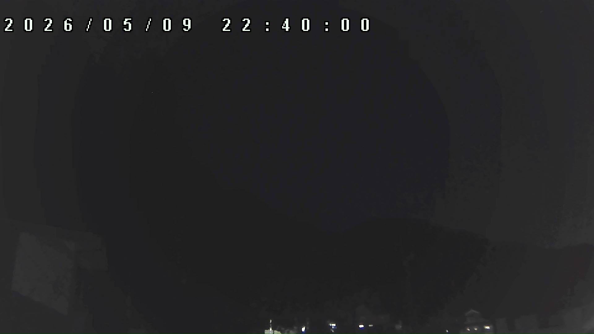 2026年5月9日 22:40ごろの金剛山登山口周辺の空