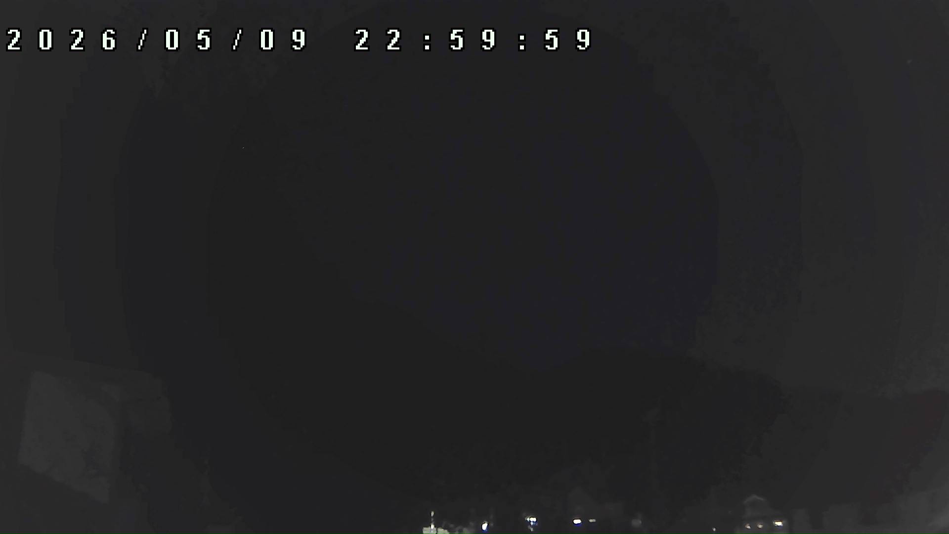 2026年5月9日 23:00ごろの金剛山登山口周辺の空