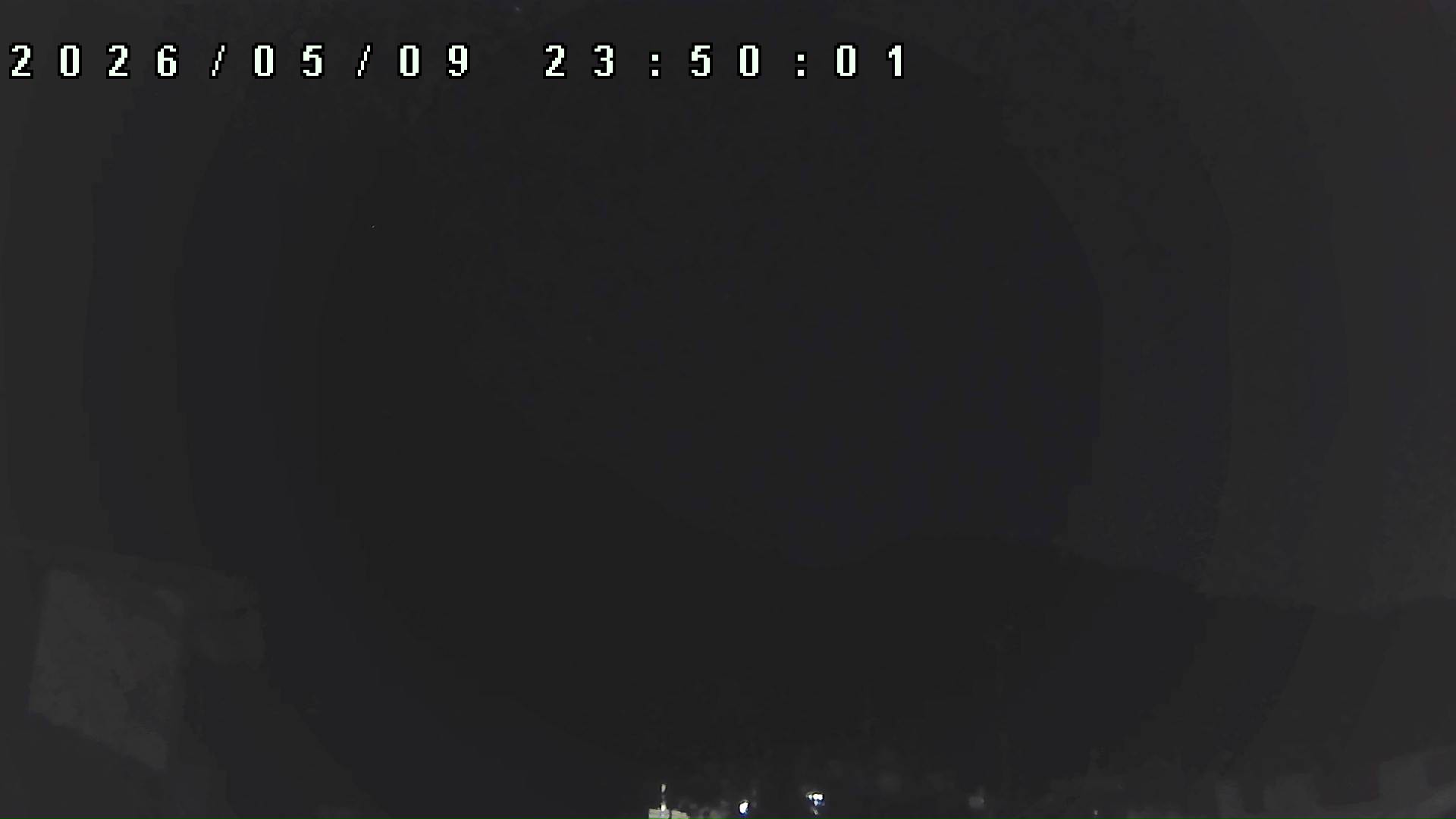2026年5月9日 23:50ごろの金剛山登山口周辺の空