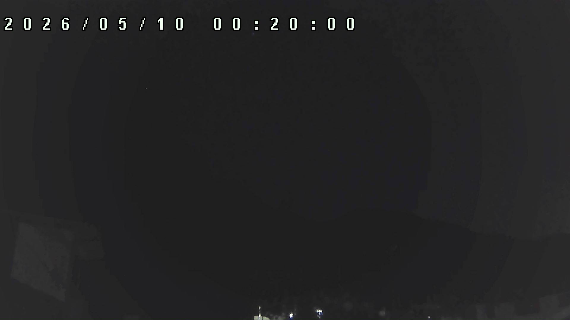 2026年5月10日 00:20ごろの金剛山登山口周辺の空
