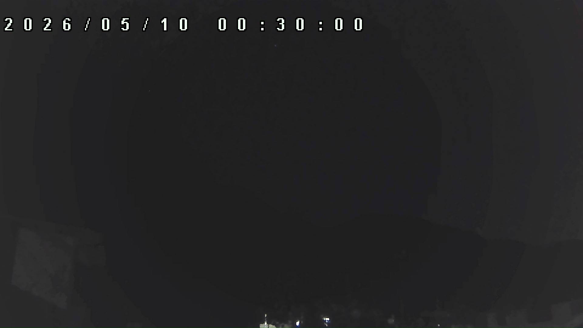 2026年5月10日 00:30ごろの金剛山登山口周辺の空