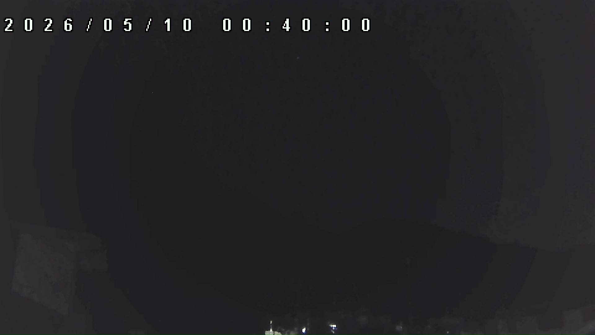 2026年5月10日 00:40ごろの金剛山登山口周辺の空
