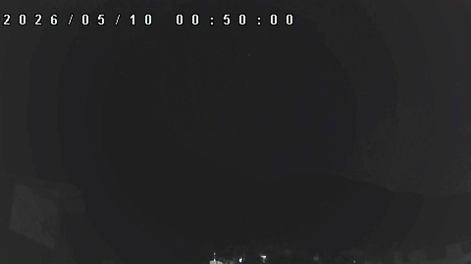 2026年5月10日 00:50ごろの金剛山登山口周辺の空
