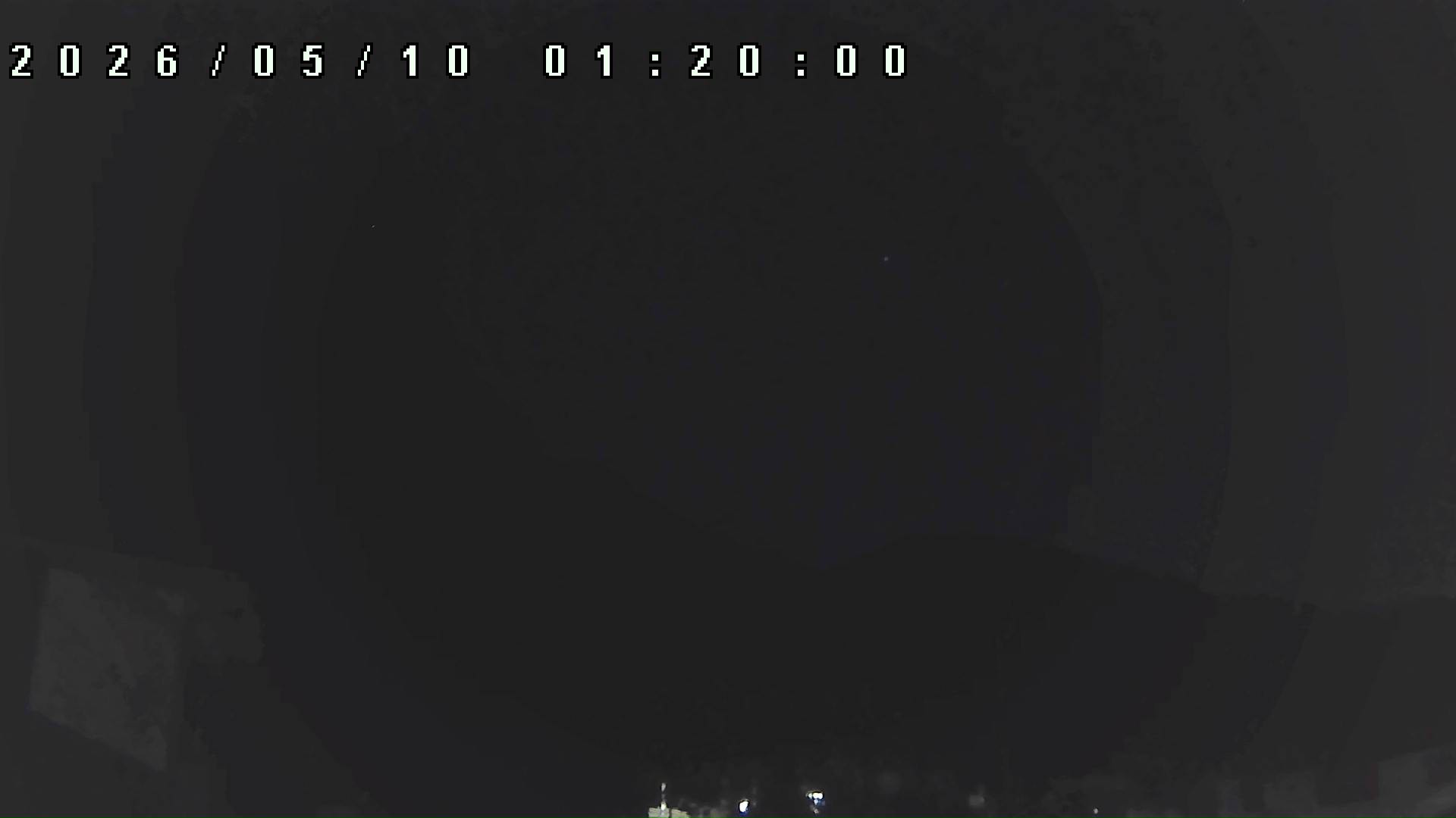 2026年5月10日 01:20ごろの金剛山登山口周辺の空