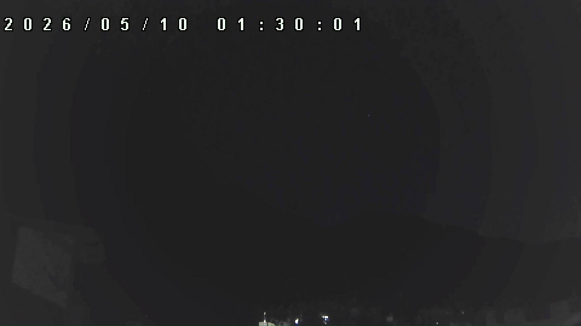 2026年5月10日 01:30ごろの金剛山登山口周辺の空