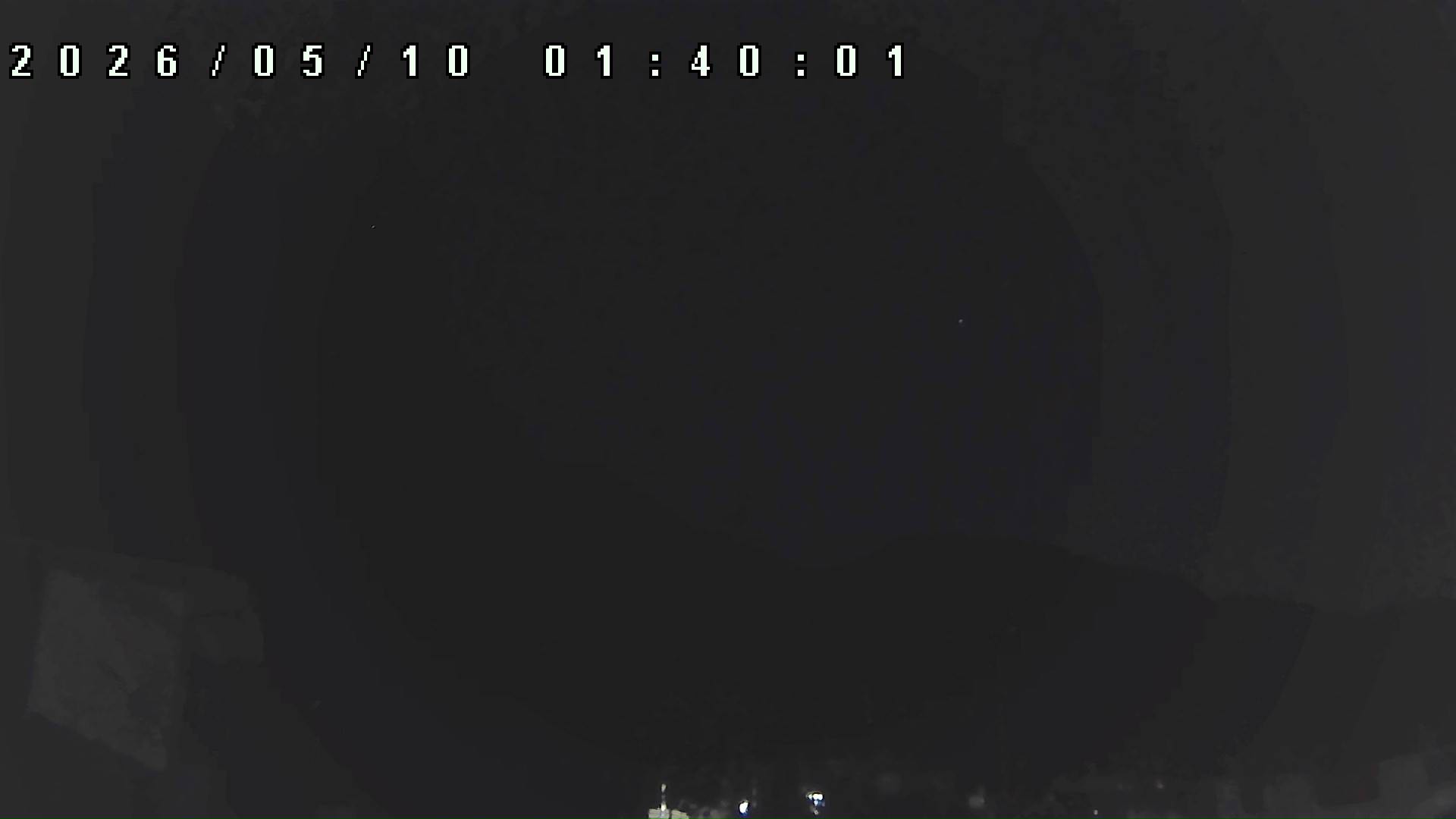 2026年5月10日 01:40ごろの金剛山登山口周辺の空