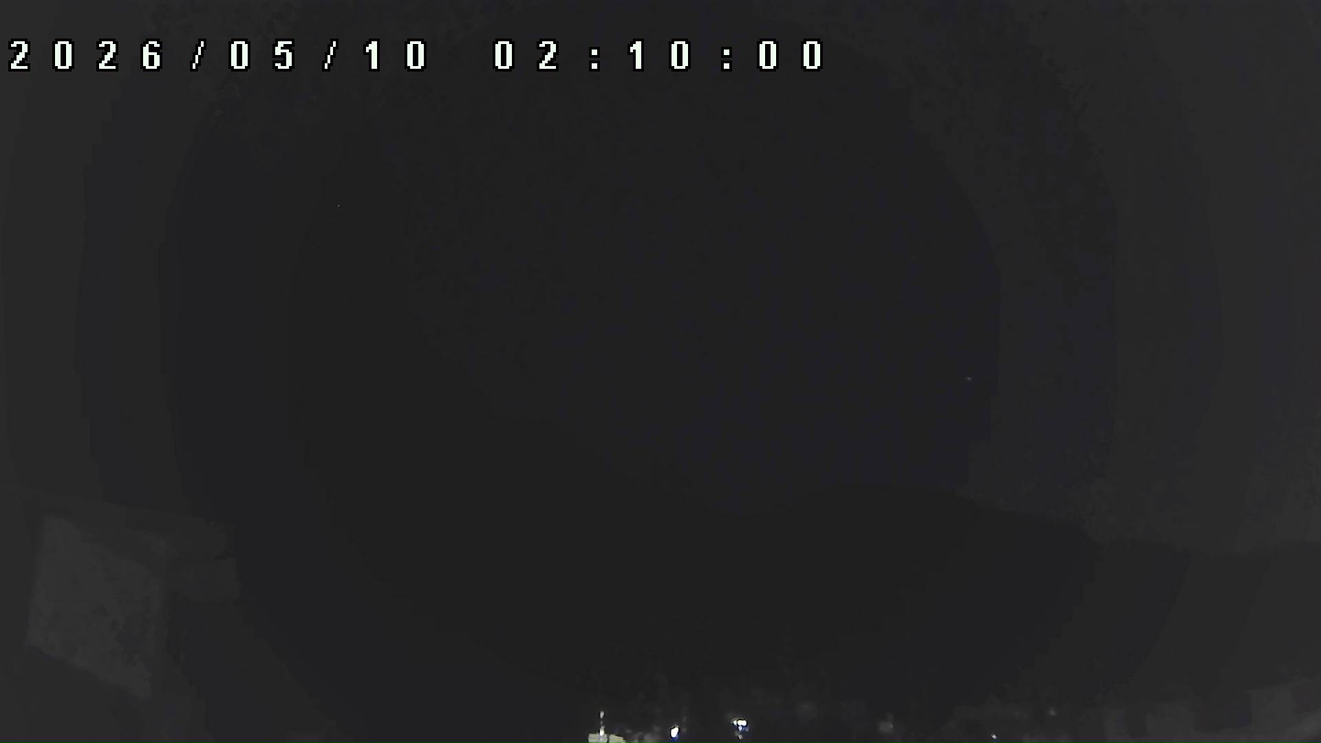 2026年5月10日 02:10ごろの金剛山登山口周辺の空