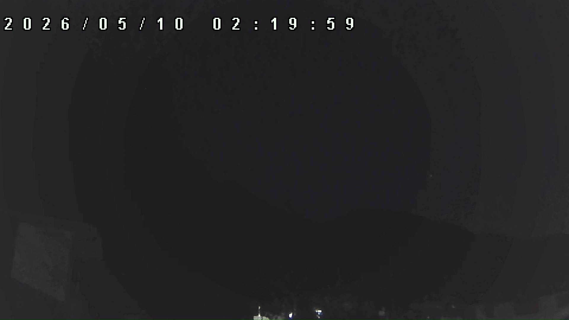 2026年5月10日 02:20ごろの金剛山登山口周辺の空