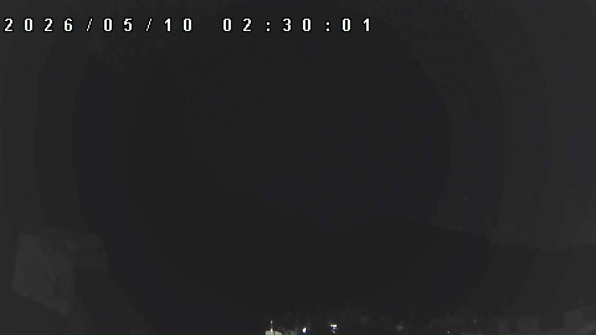 2026年5月10日 02:30ごろの金剛山登山口周辺の空