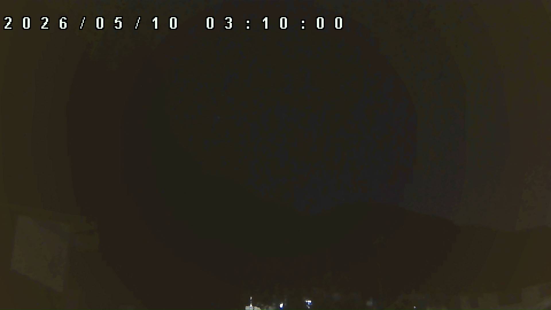 2026年5月10日 03:10ごろの金剛山登山口周辺の空