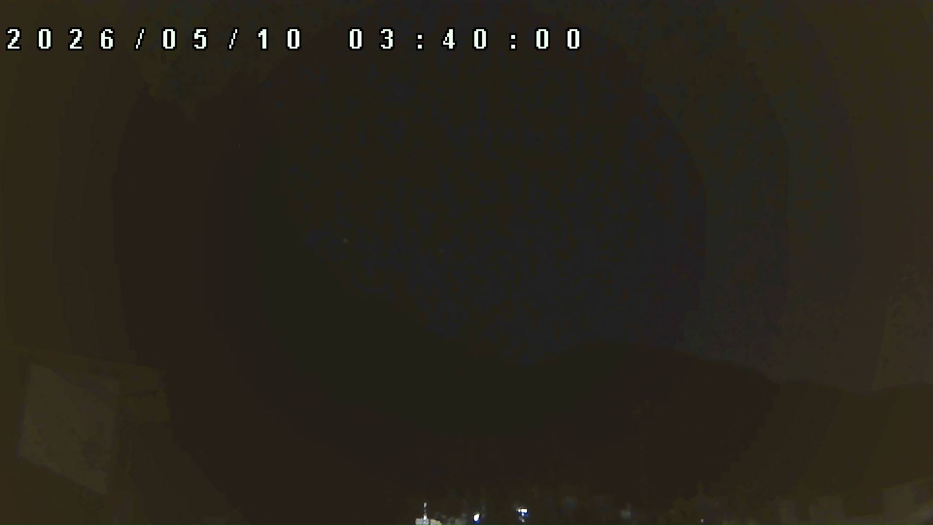 2026年5月10日 03:40ごろの金剛山登山口周辺の空