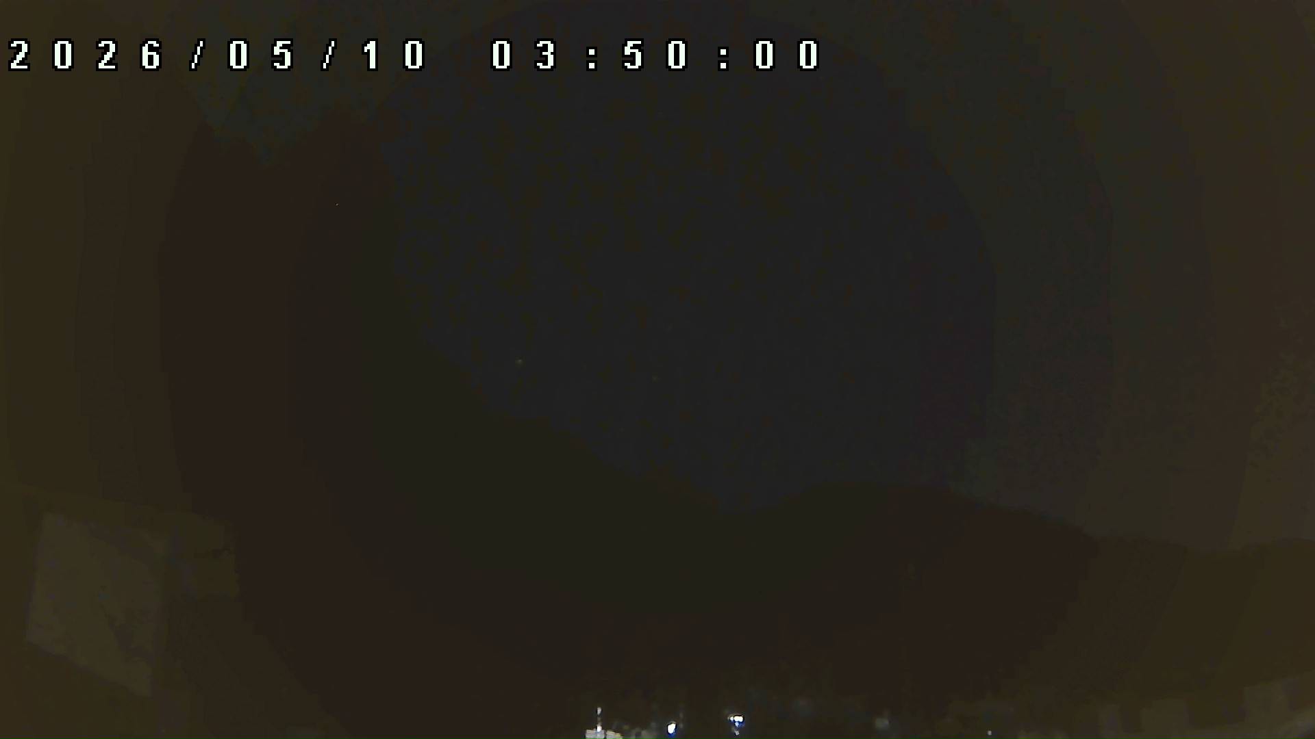 2026年5月10日 03:50ごろの金剛山登山口周辺の空