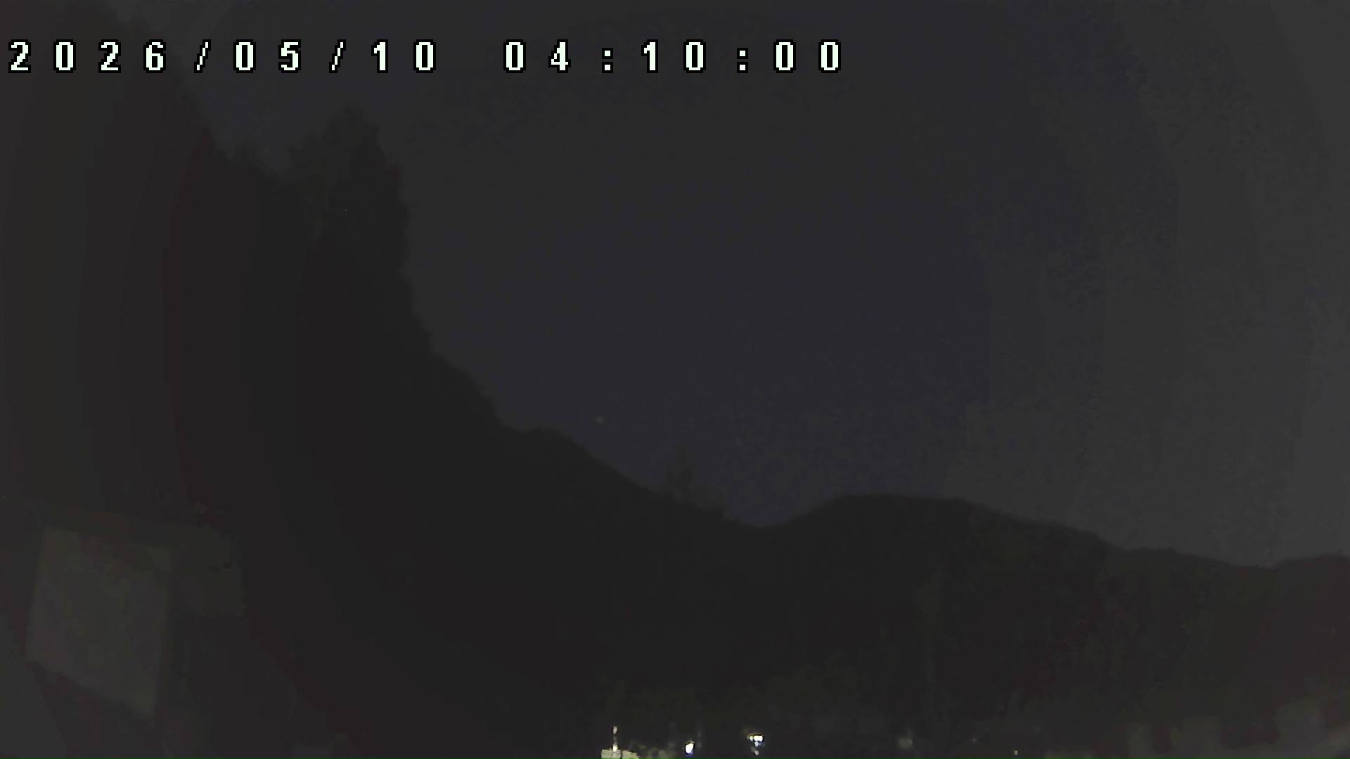 2026年5月10日 04:10ごろの金剛山登山口周辺の空