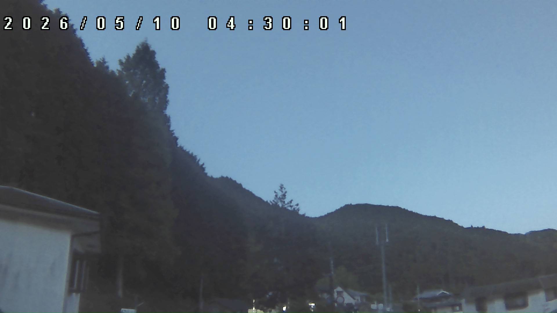 2026年5月10日 04:30ごろの金剛山登山口周辺の空
