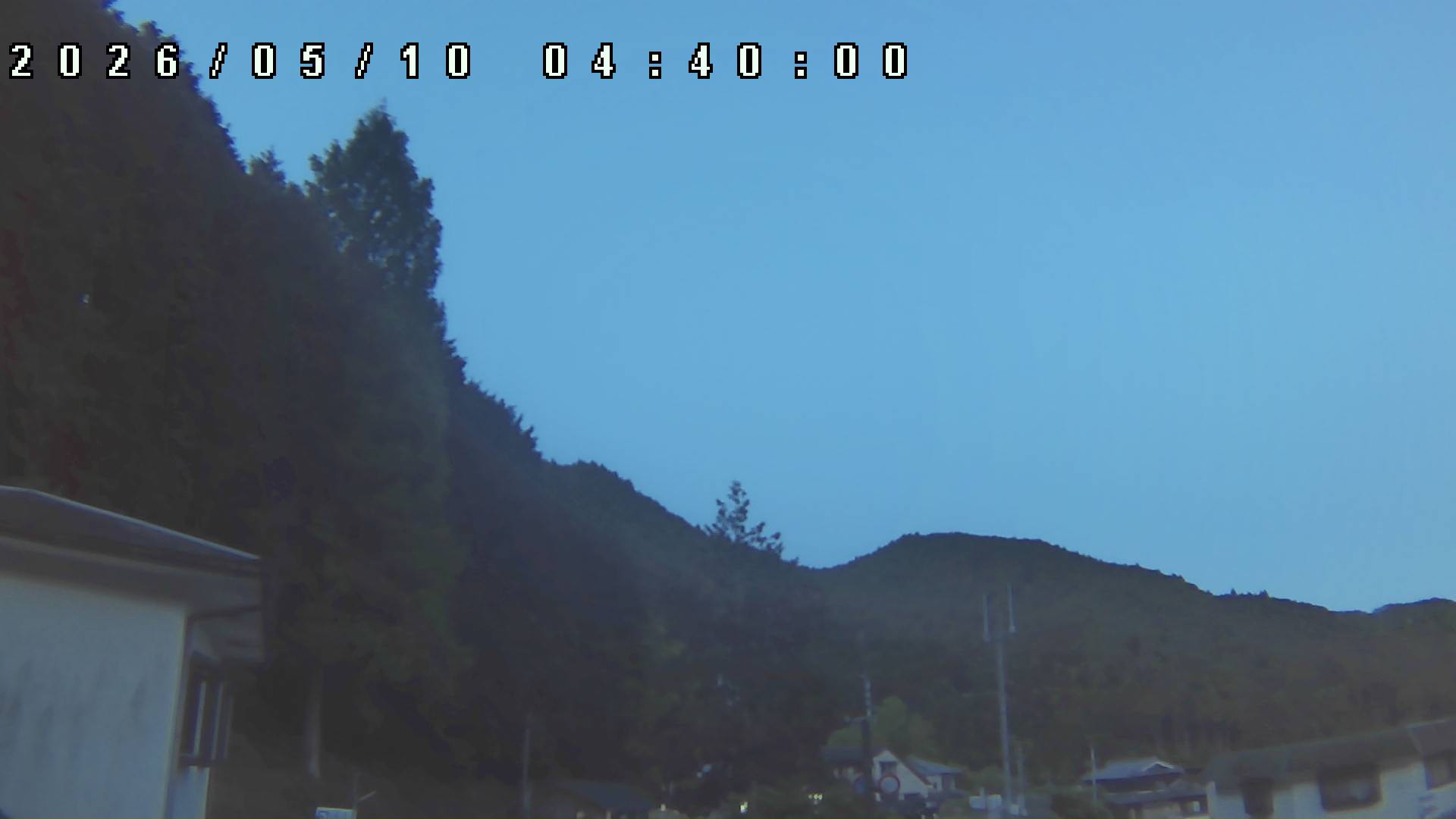 2026年5月10日 04:40ごろの金剛山登山口周辺の空