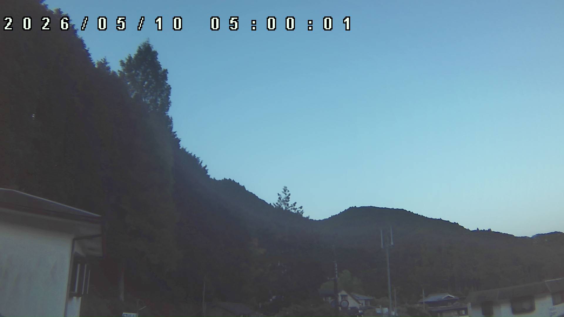 2026年5月10日 05:00ごろの金剛山登山口周辺の空