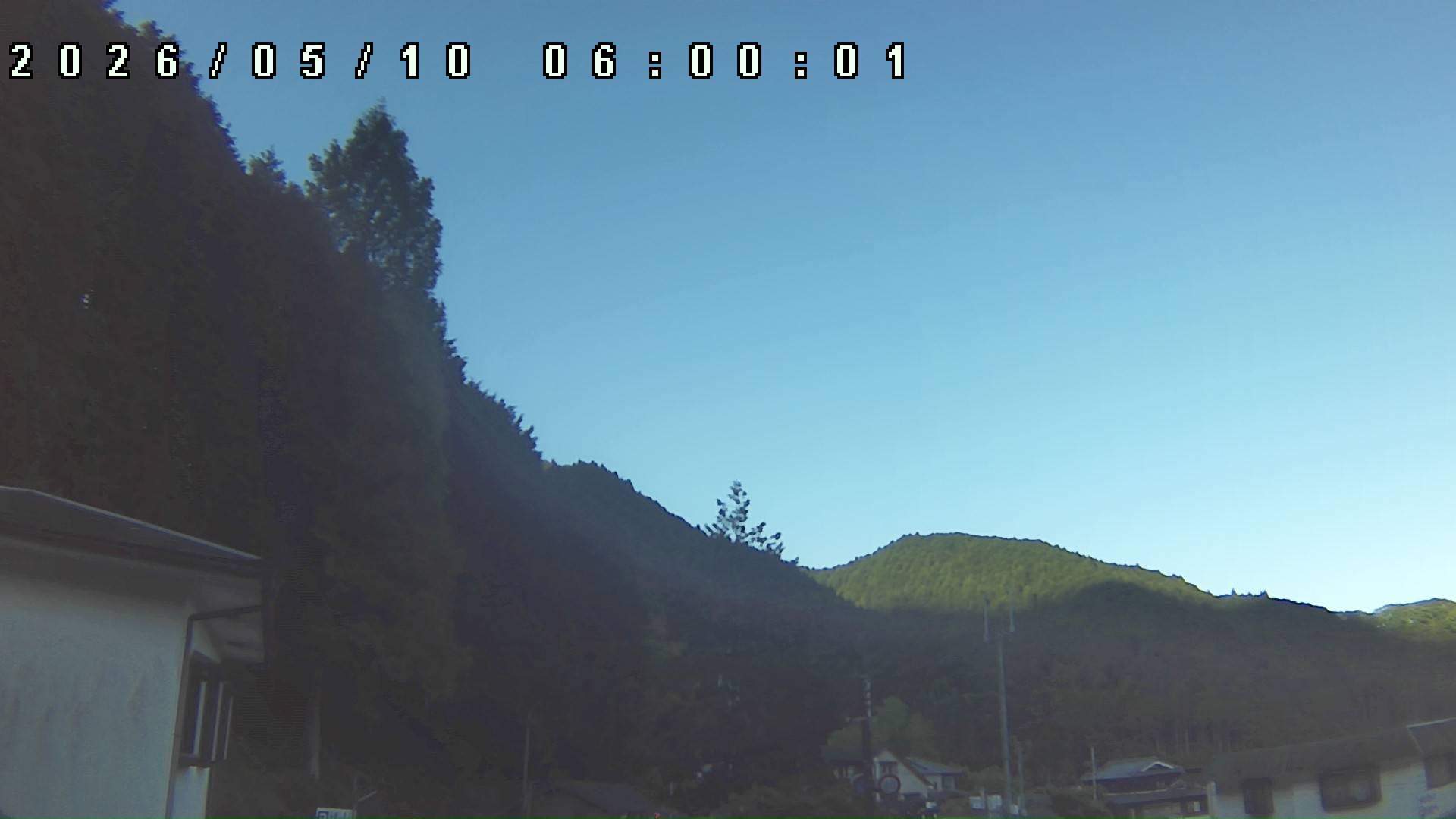 2026年5月10日 06:00ごろの金剛山登山口周辺の空