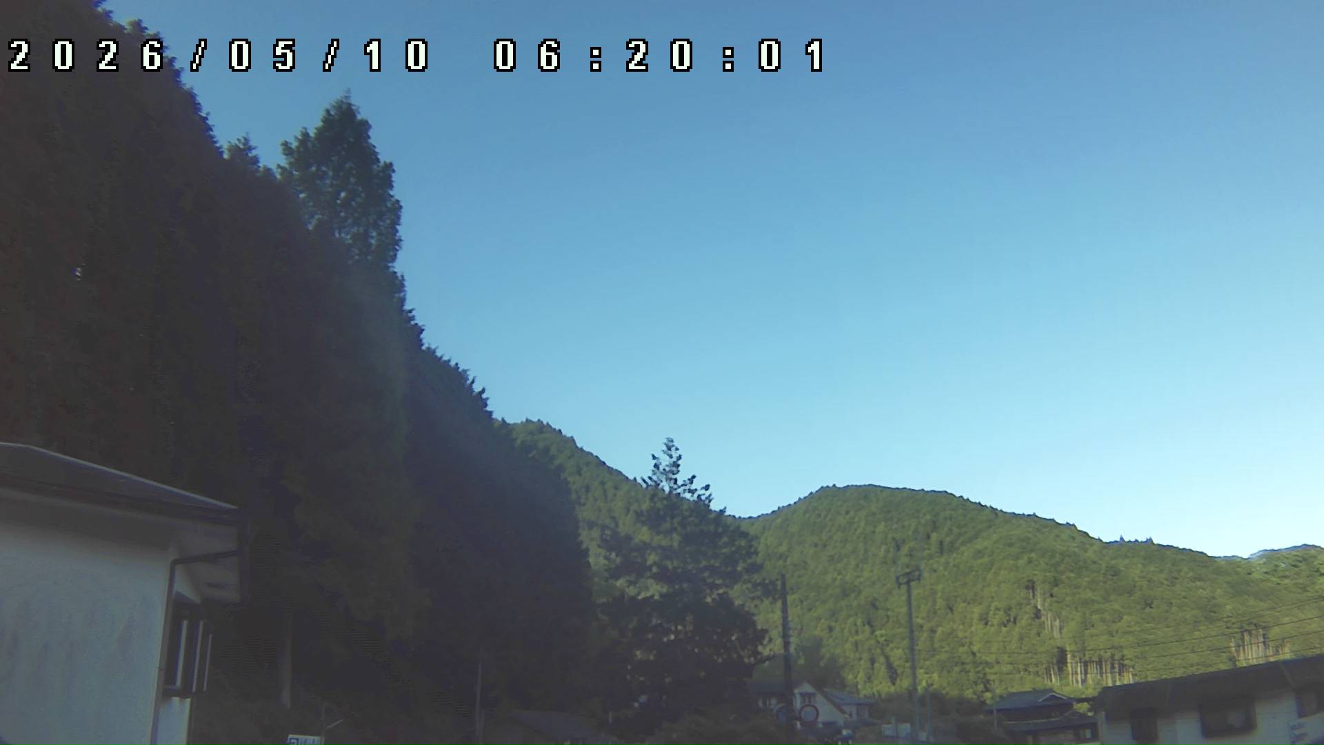 2026年5月10日 06:20ごろの金剛山登山口周辺の空