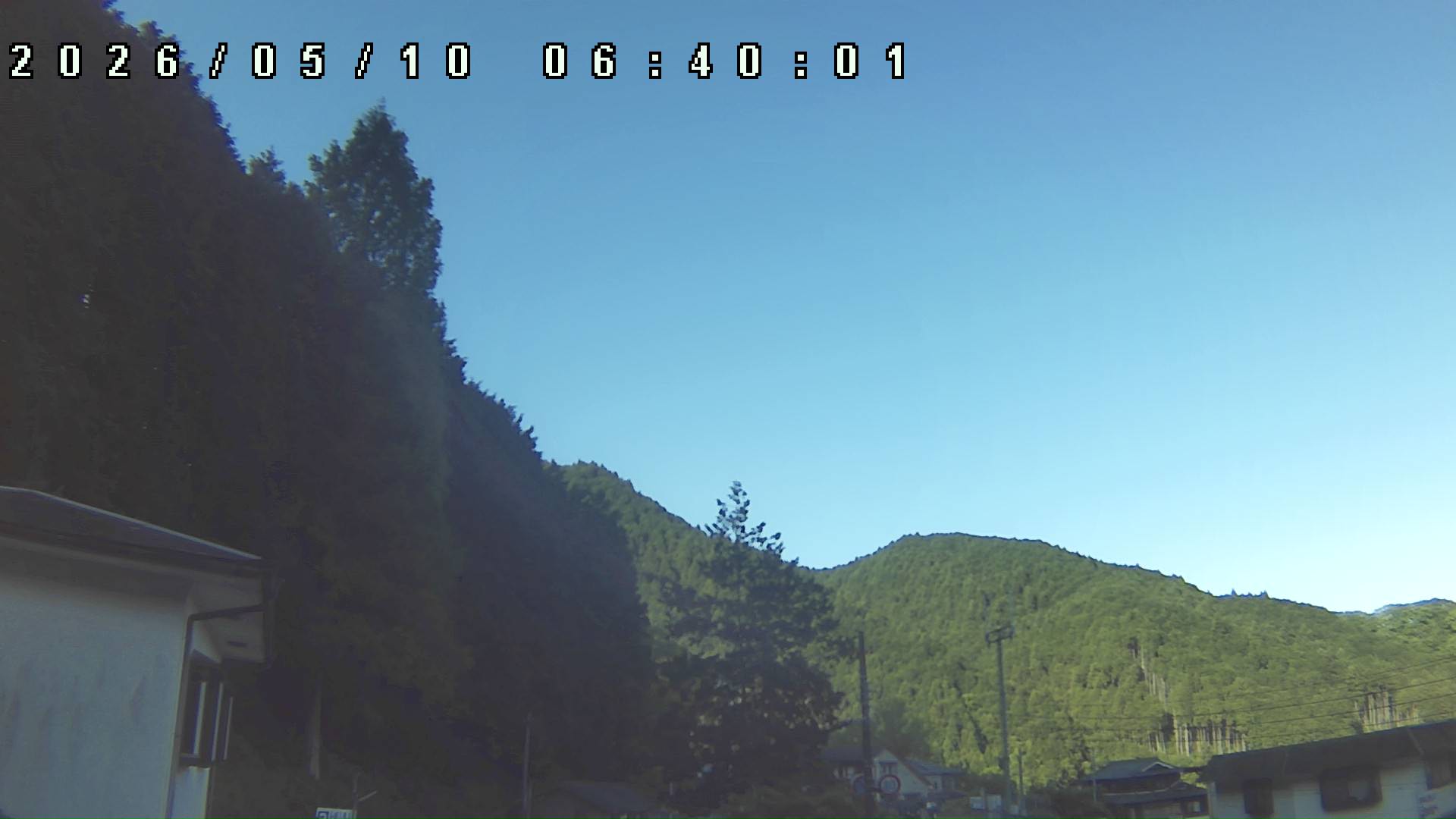 2026年5月10日 06:40ごろの金剛山登山口周辺の空