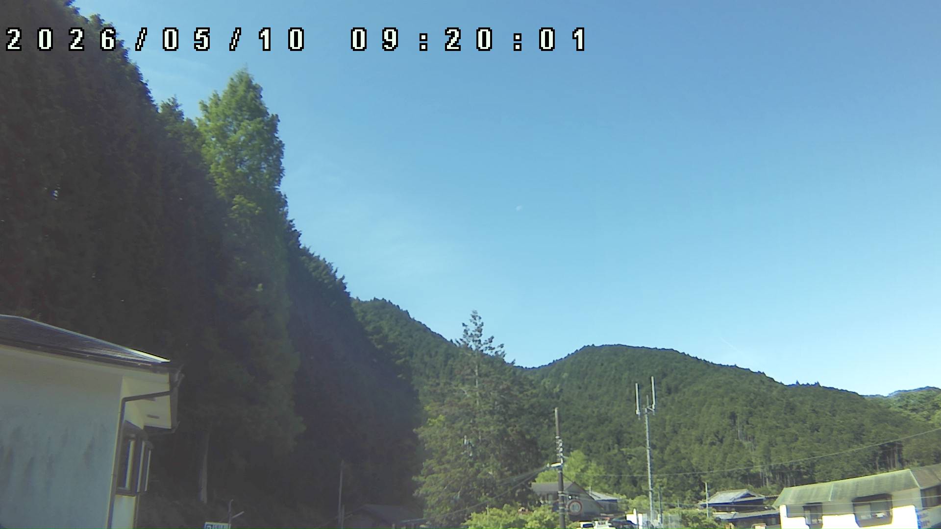 2026年5月10日 09:20ごろの金剛山登山口周辺の空