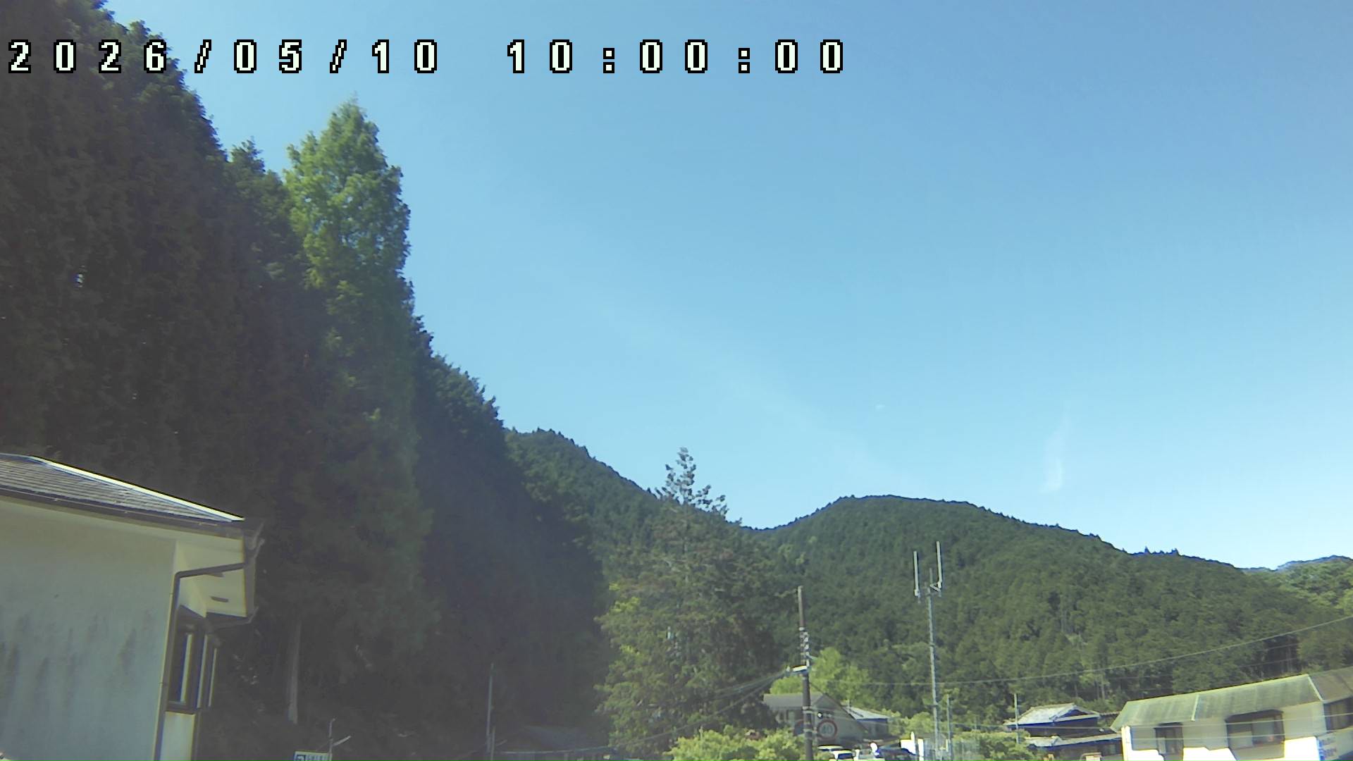 2026年5月10日 10:00ごろの金剛山登山口周辺の空