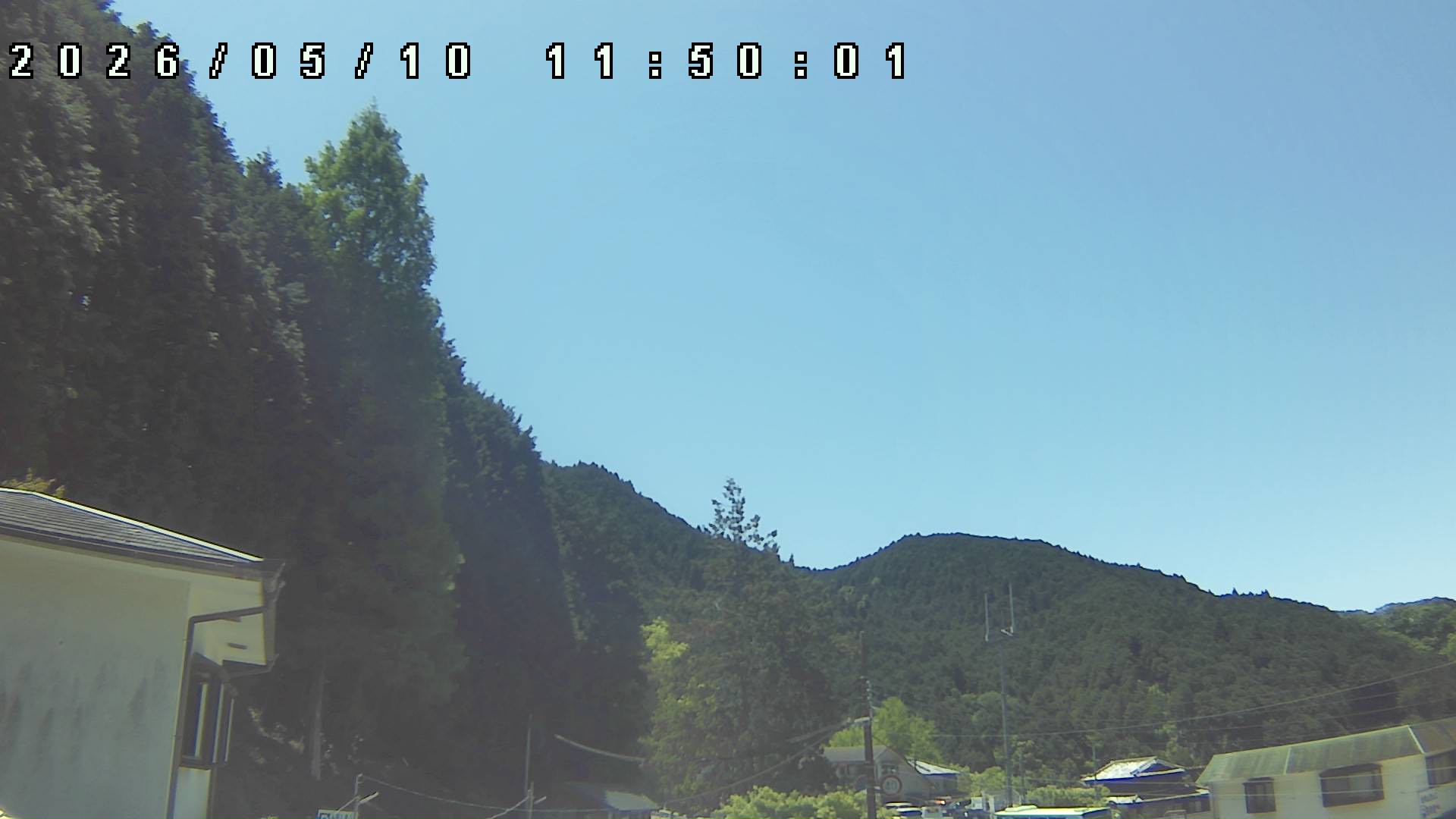 2026年5月10日 11:50ごろの金剛山登山口周辺の空