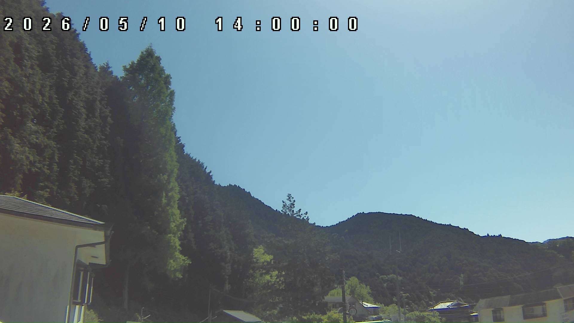 2026年5月10日 14:00ごろの金剛山登山口周辺の空