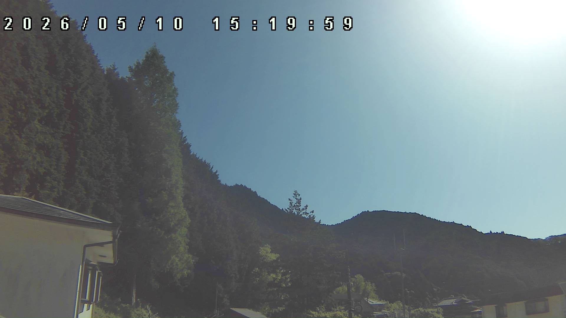 2026年5月10日 15:20ごろの金剛山登山口周辺の空