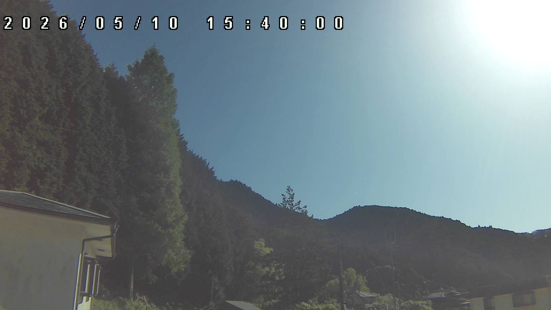 2026年5月10日 15:40ごろの金剛山登山口周辺の空