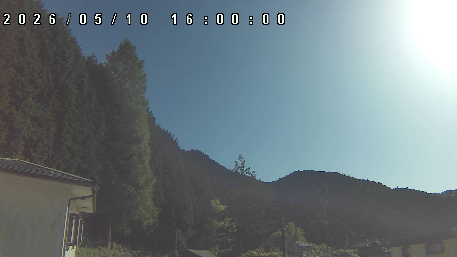 2026年5月10日 16:00ごろの金剛山登山口周辺の空