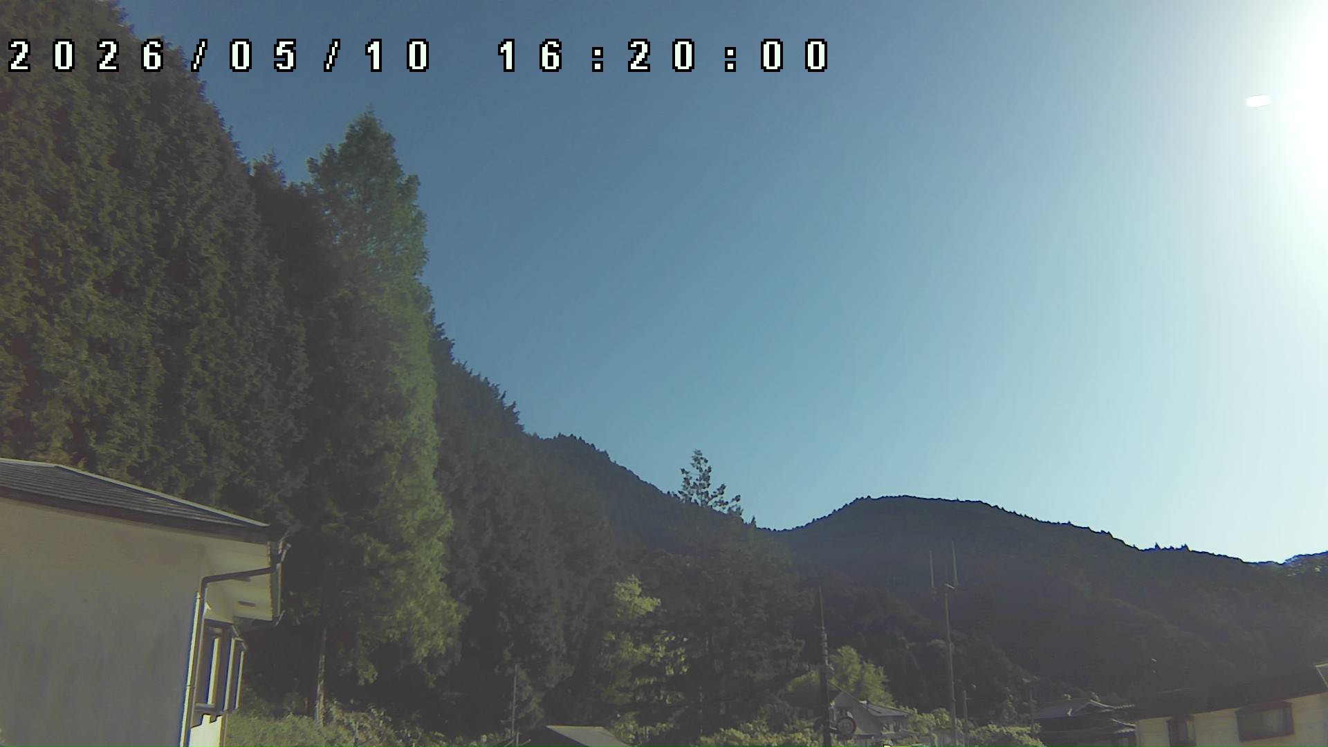2026年5月10日 16:20ごろの金剛山登山口周辺の空