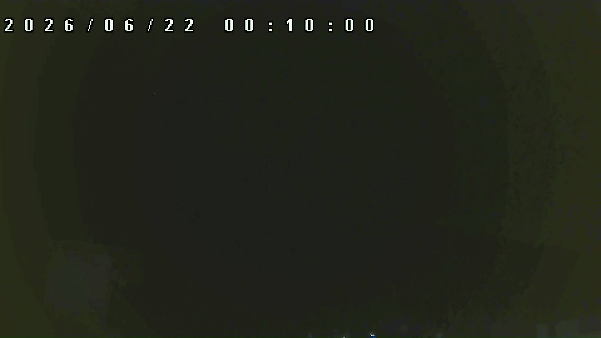 2026年6月22日 00:10ごろの金剛山登山口周辺の空
