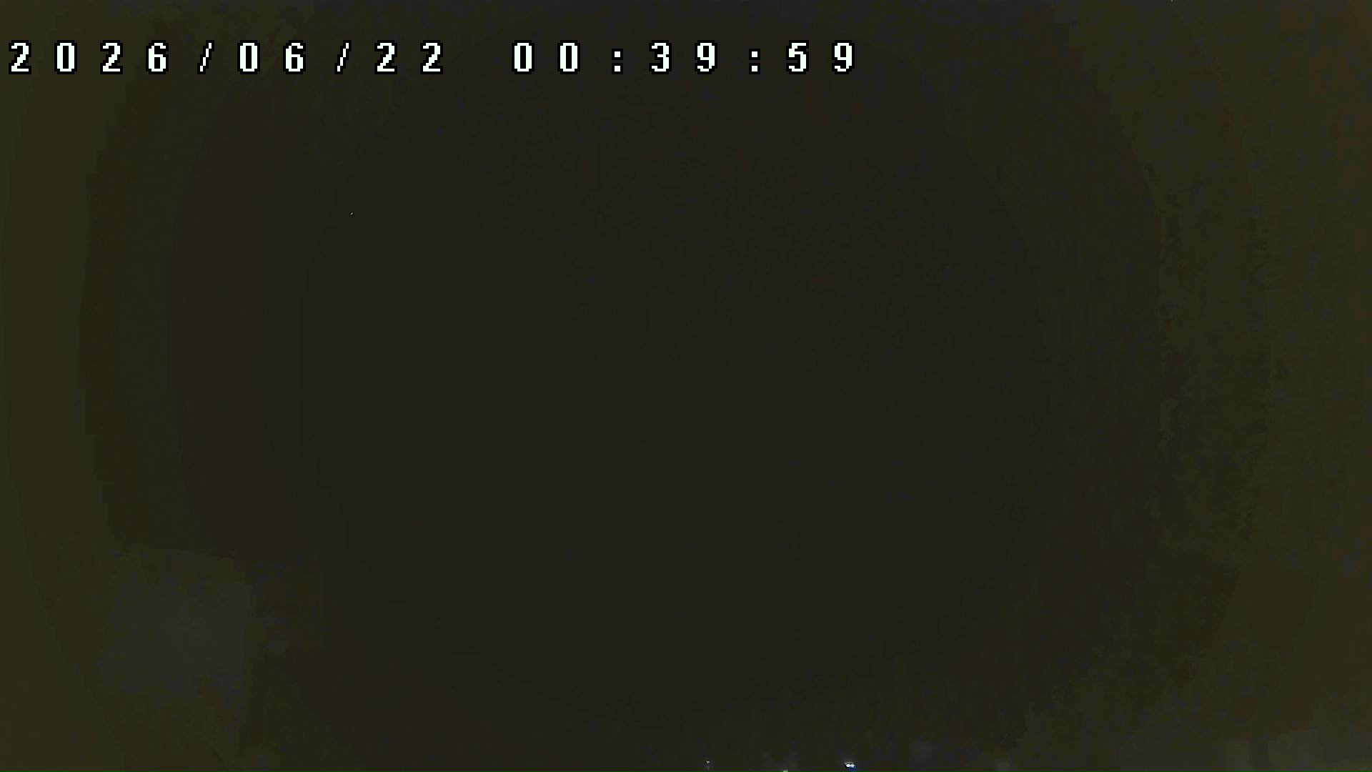 2026年6月22日 00:40ごろの金剛山登山口周辺の空