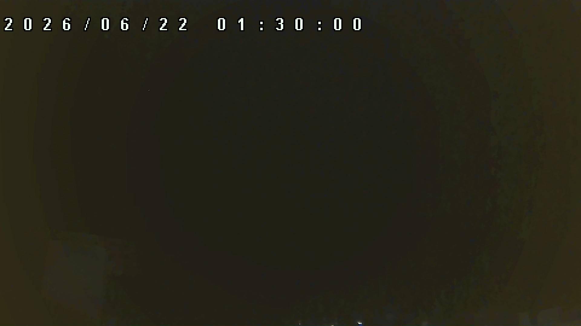 2026年6月22日 01:30ごろの金剛山登山口周辺の空
