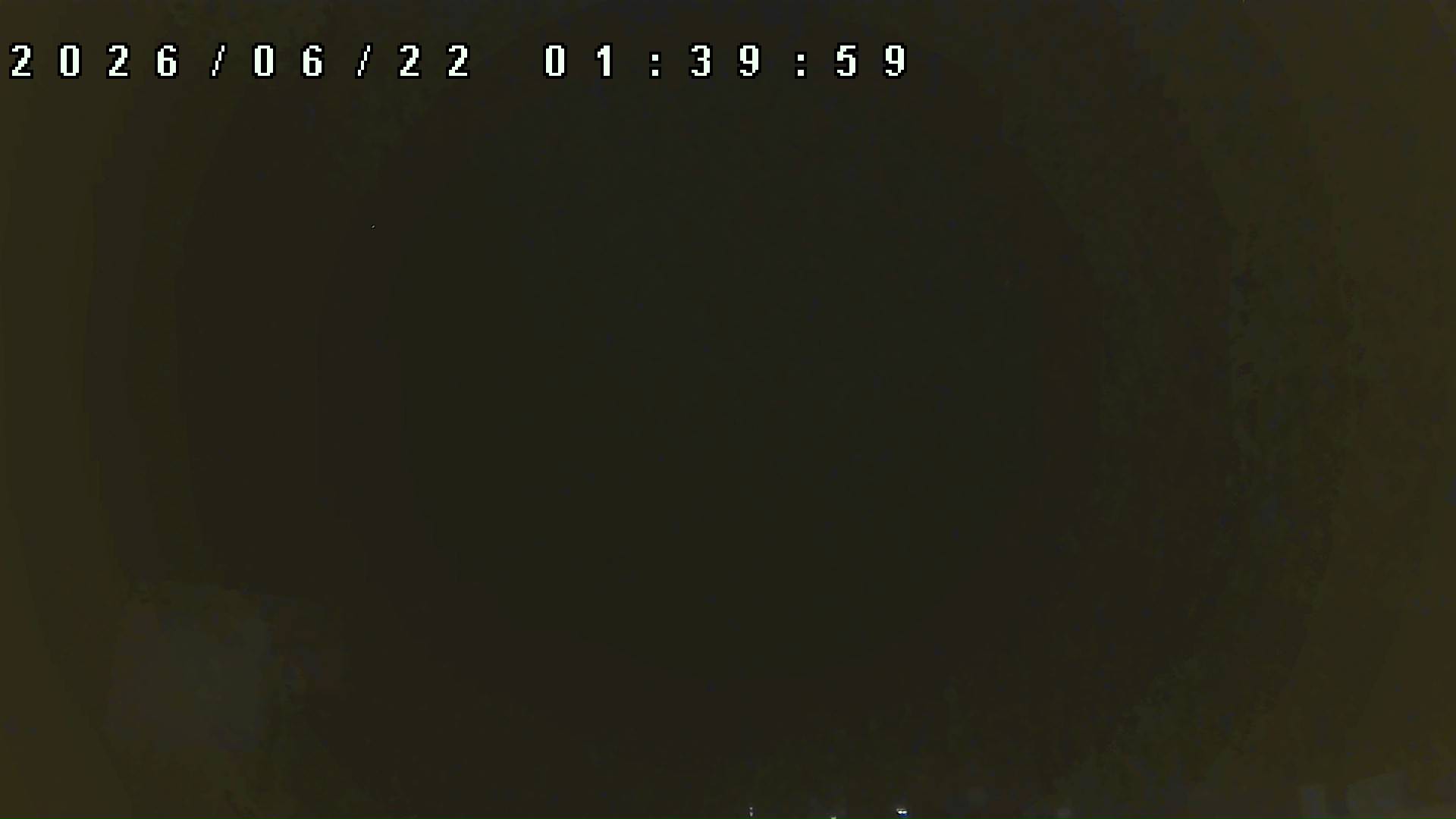 2026年6月22日 01:40ごろの金剛山登山口周辺の空