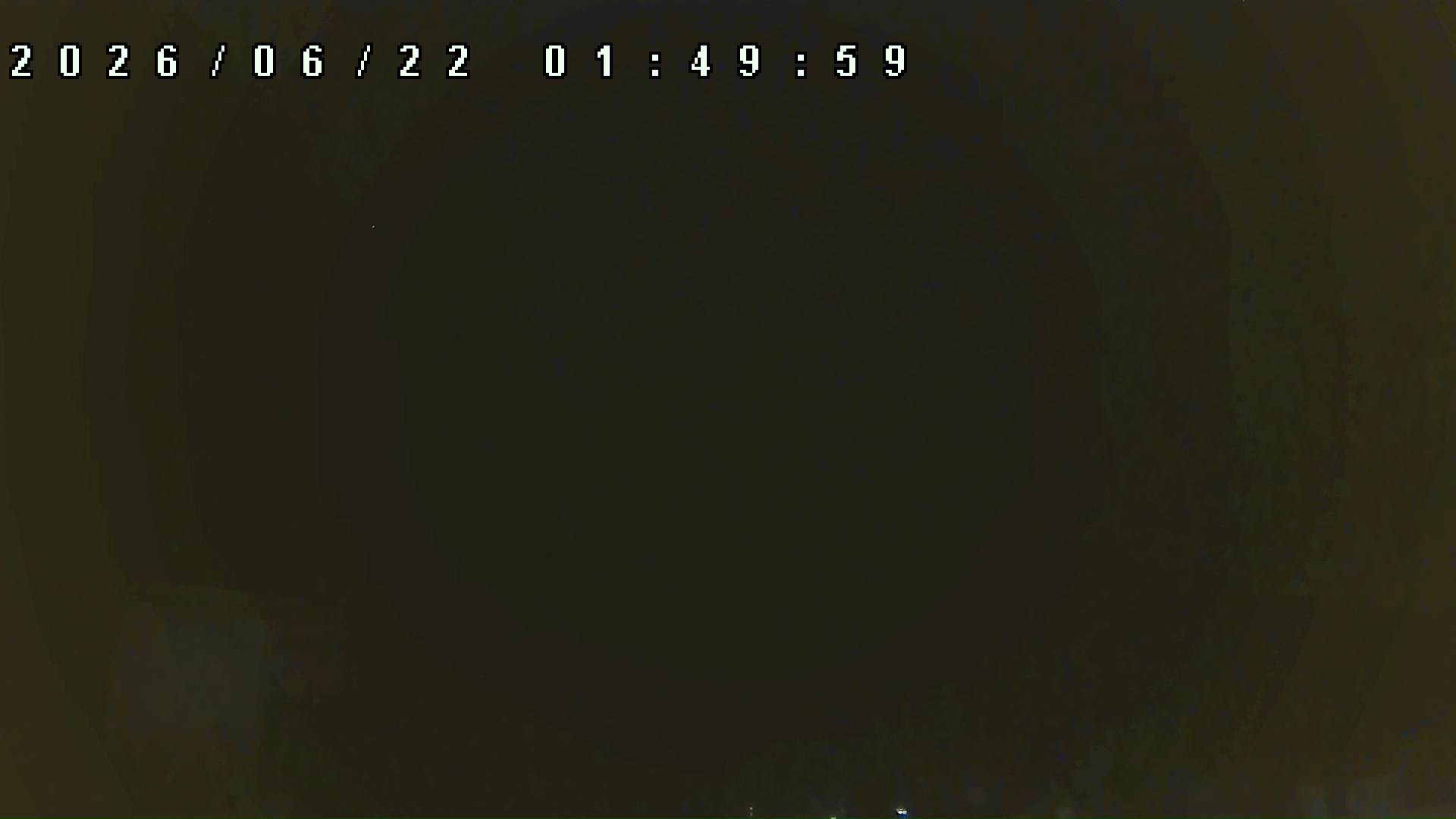 2026年6月22日 01:50ごろの金剛山登山口周辺の空