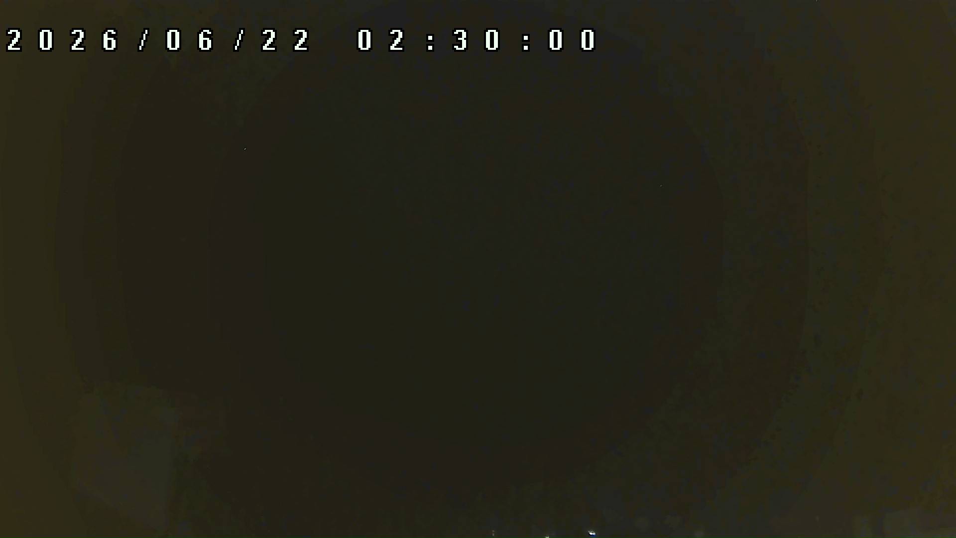 2026年6月22日 02:30ごろの金剛山登山口周辺の空