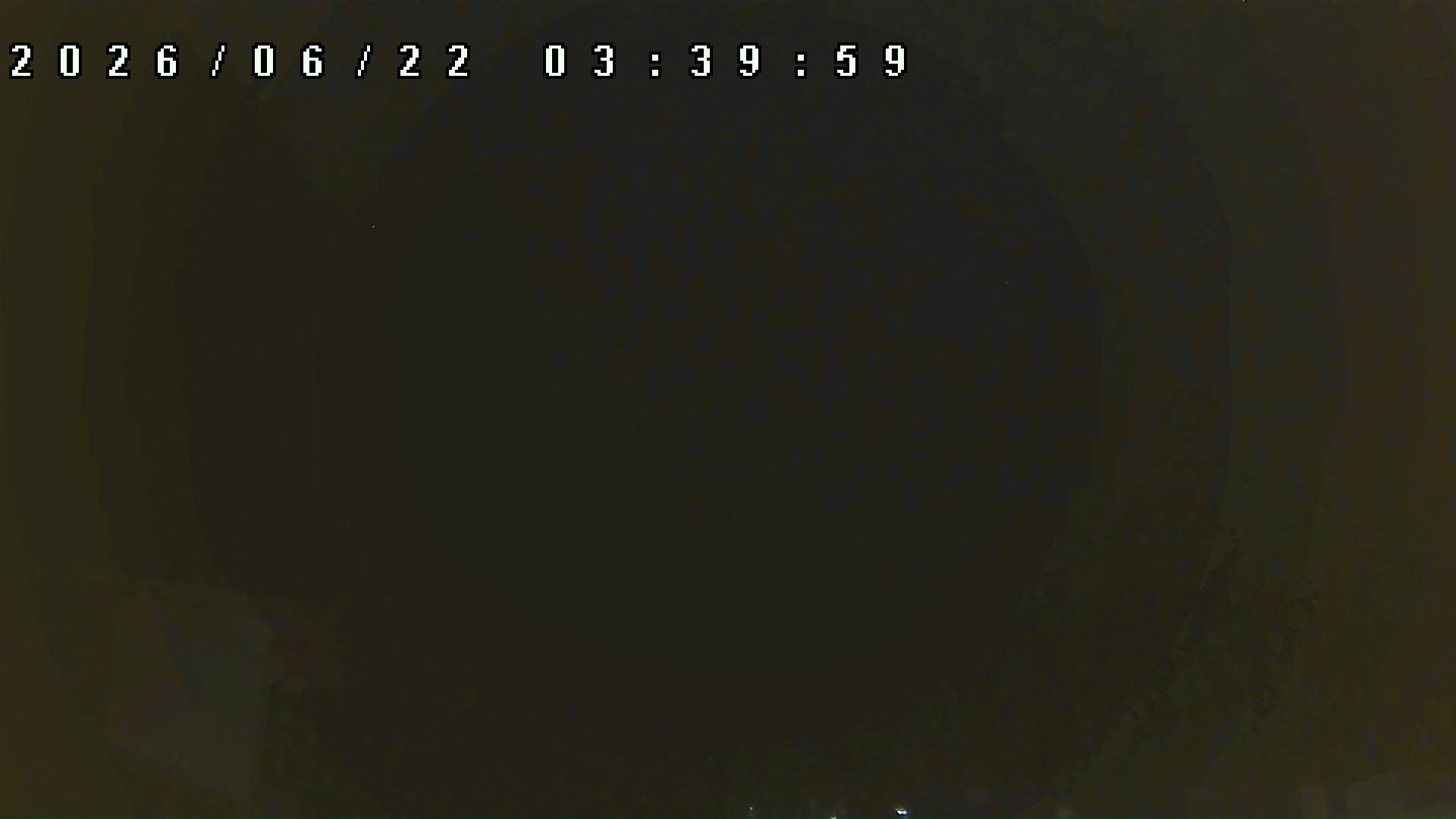 2026年6月22日 03:40ごろの金剛山登山口周辺の空
