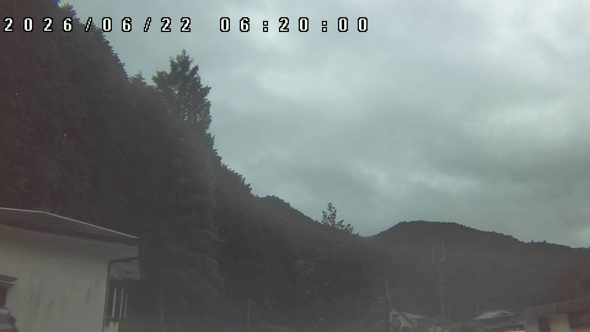 2026年6月22日 06:20ごろの金剛山登山口周辺の空