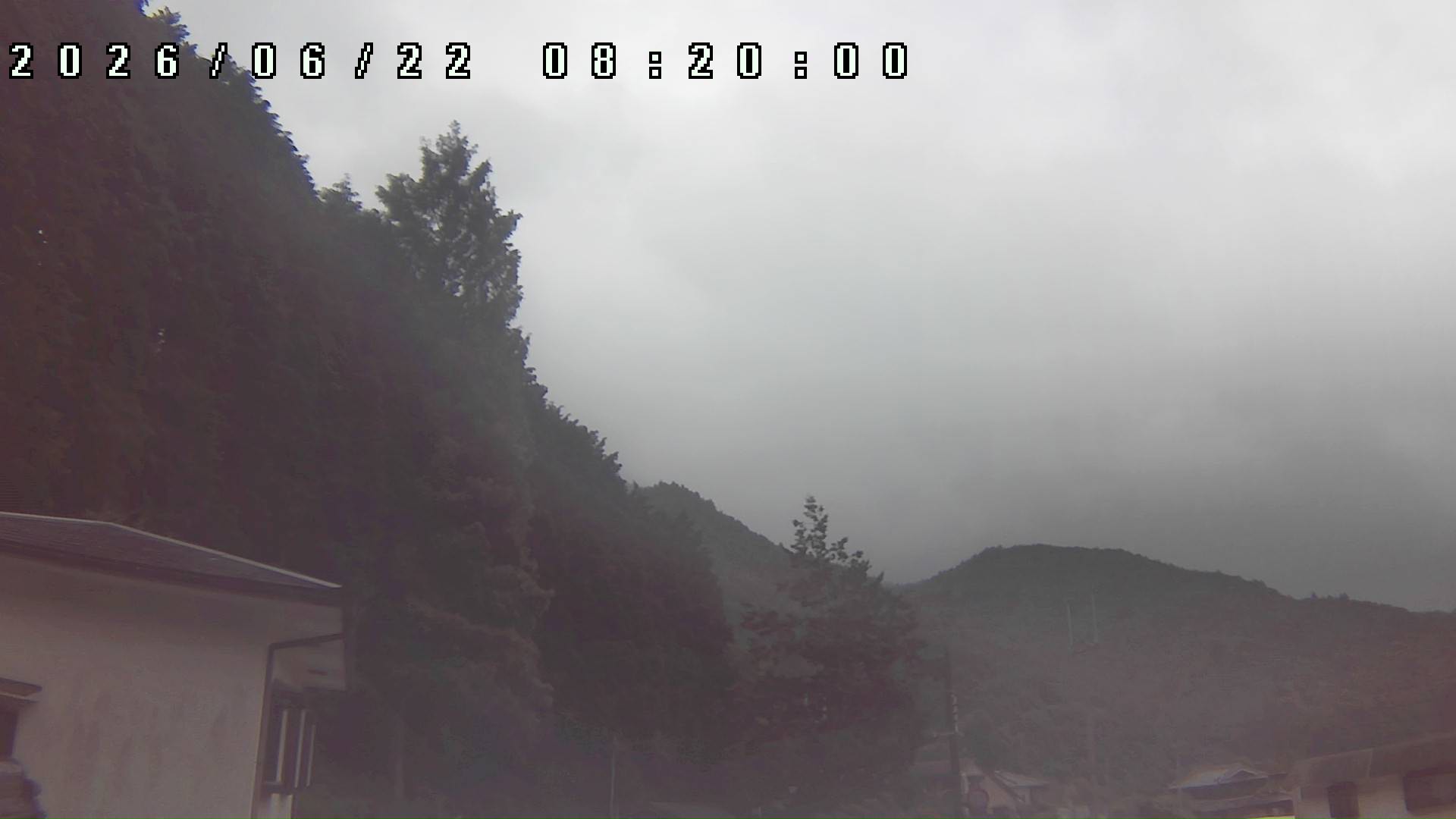 2026年6月22日 08:20ごろの金剛山登山口周辺の空
