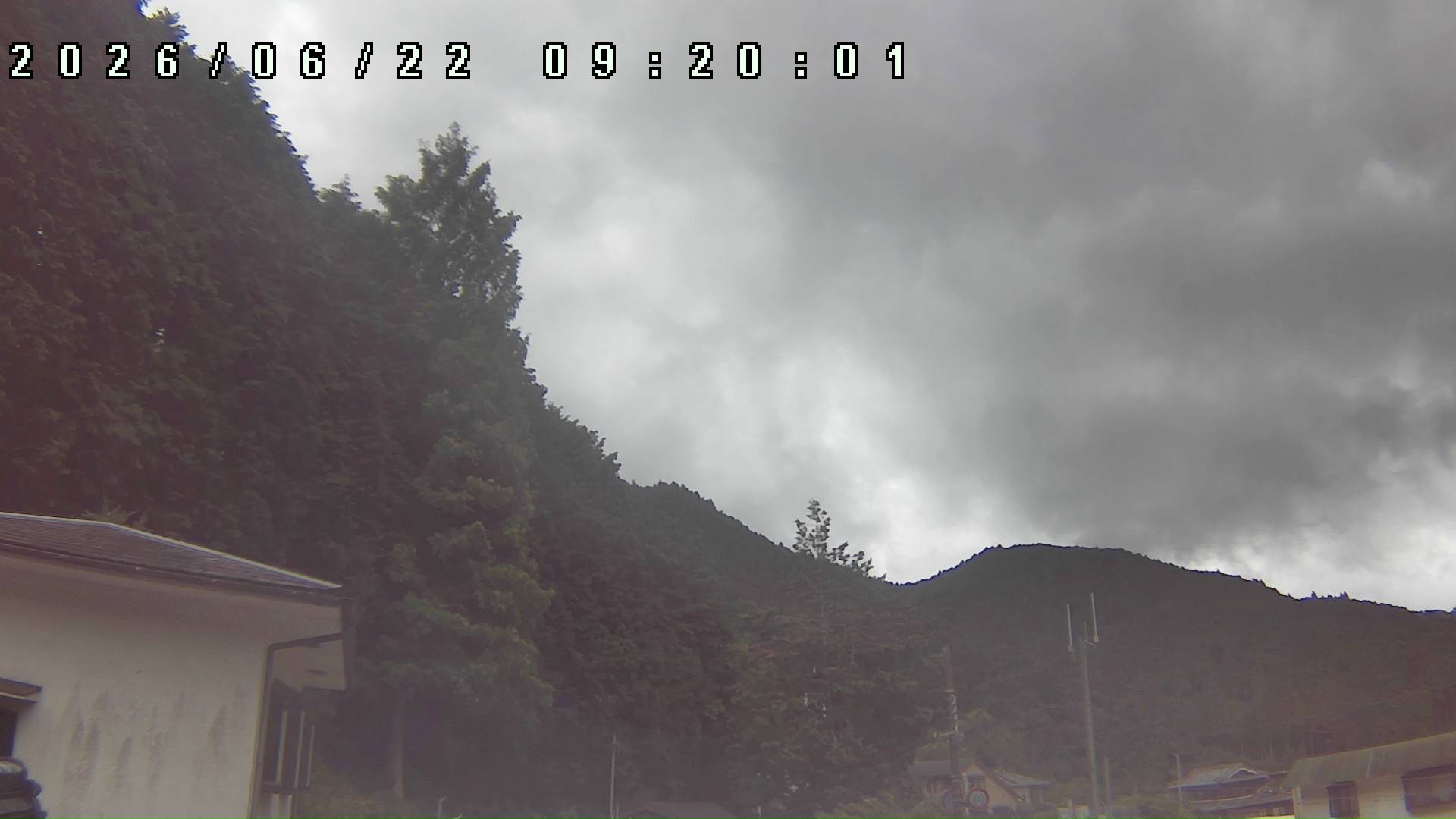 2026年6月22日 09:20ごろの金剛山登山口周辺の空