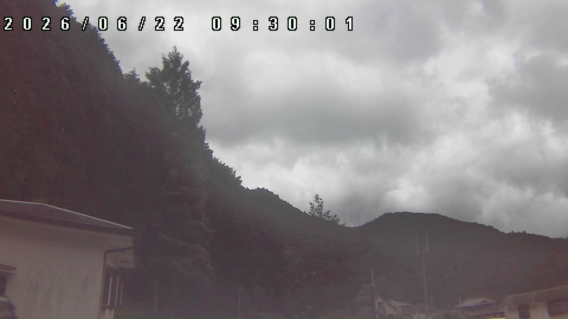2026年6月22日 09:30ごろの金剛山登山口周辺の空