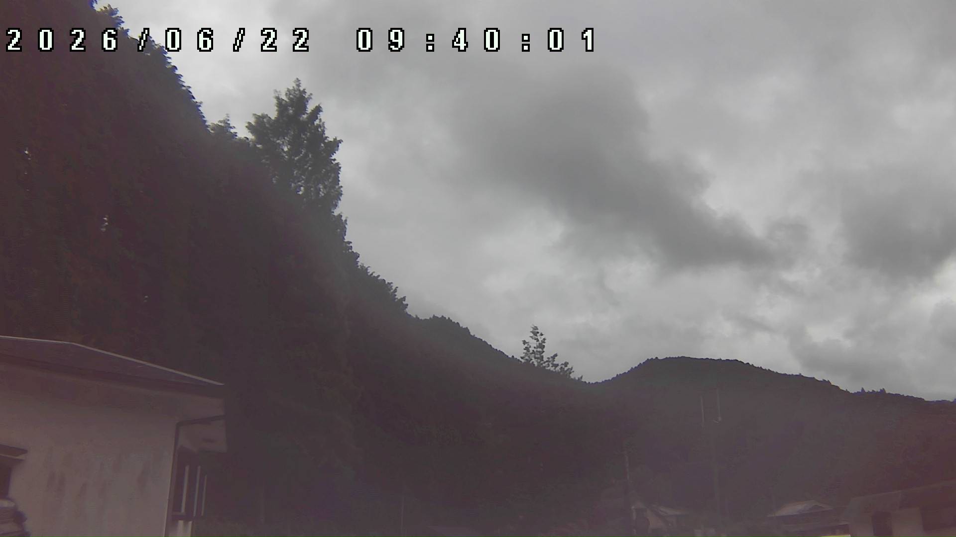 2026年6月22日 09:40ごろの金剛山登山口周辺の空