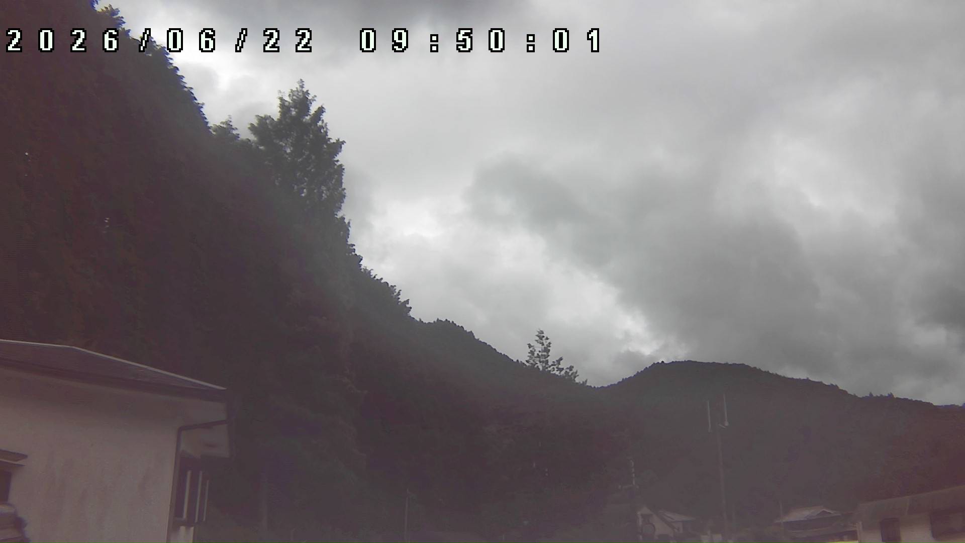 2026年6月22日 09:50ごろの金剛山登山口周辺の空